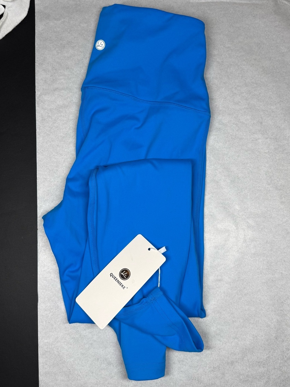 Blue High-Rise Leggings